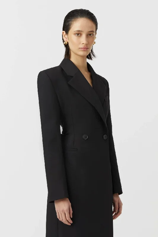 Camilla and Marc Ortega Coat - Black