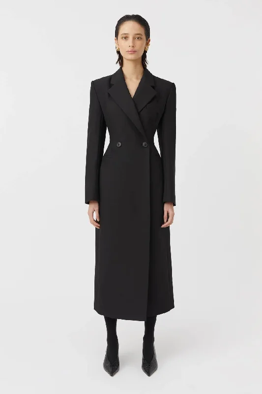 Camilla and Marc Ortega Coat - Black