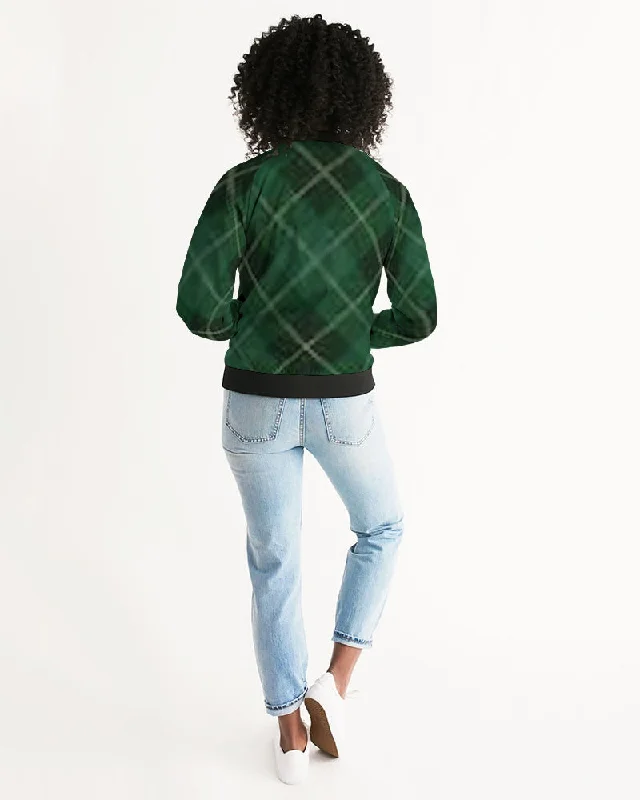 FZWEAR PLAID Women's Bomber Jacket