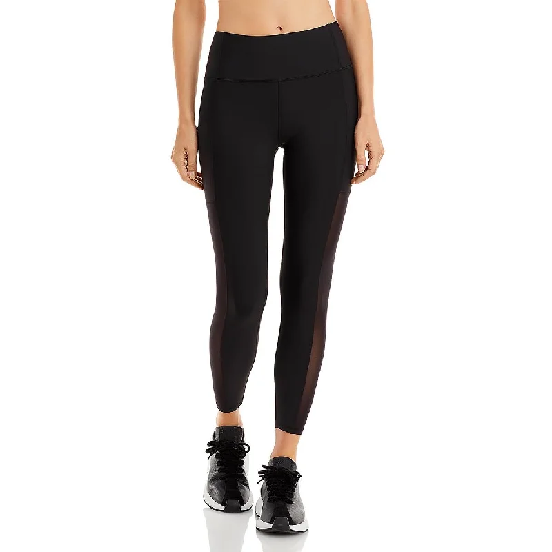 Aqua Womens Running Fitness Athletic Leggings