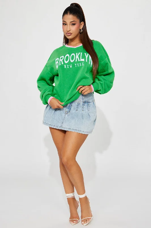 Brooklyn Athletic Sweatshirt - Kelly Green