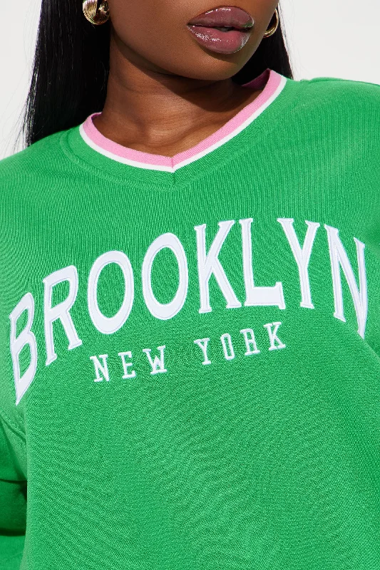 Brooklyn Athletic Sweatshirt - Kelly Green