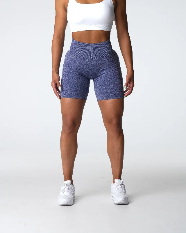 Indigo Scrunch Seamless Shorts