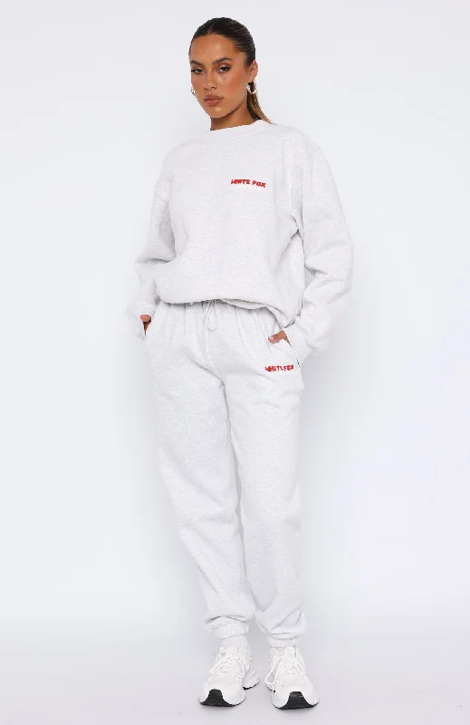 Love Club Sweatpants Grey Marle