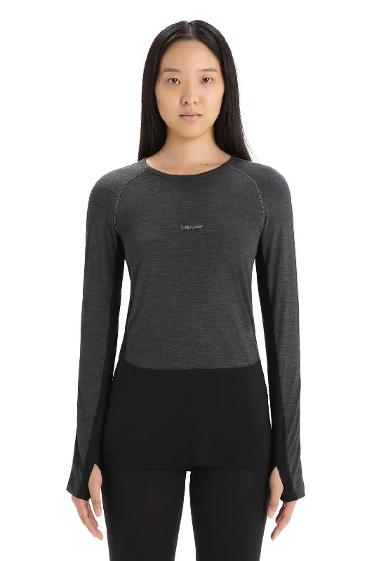 Womens 125 ZoneKnit™ Merino Blend LS Crewe